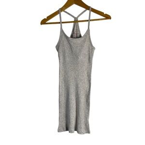 American Eagle Y2K Ribbed Long Tank Top Size‎ Small Gray